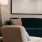 a couch and a lamp in a room